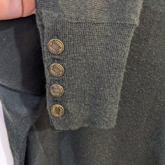 ANTHROPOLOGIE Moth | Wool turtleneck in Holly Green - Picture 5 of 8